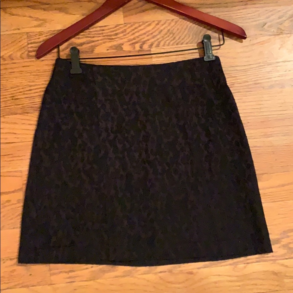 Vintage Express textured mini skirt size 1/2